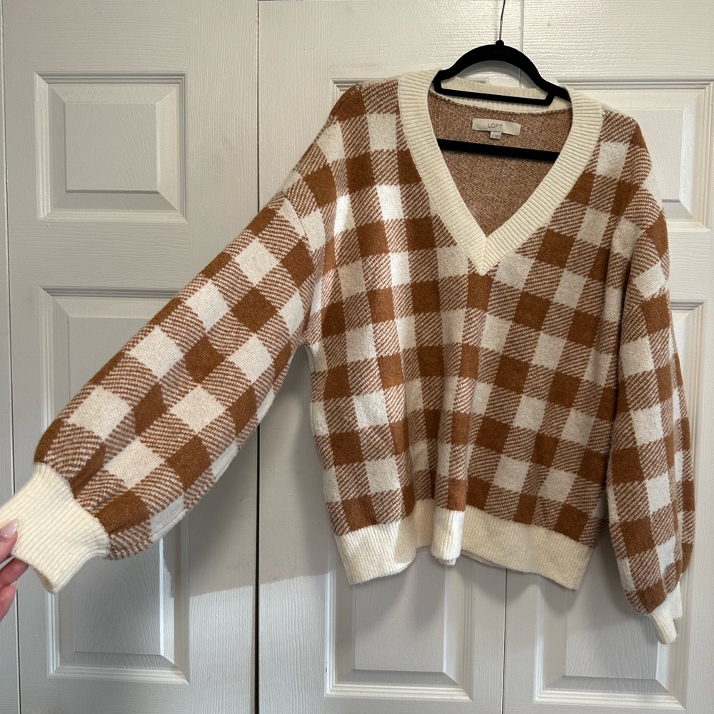 LOFT Sweater bell sleeve